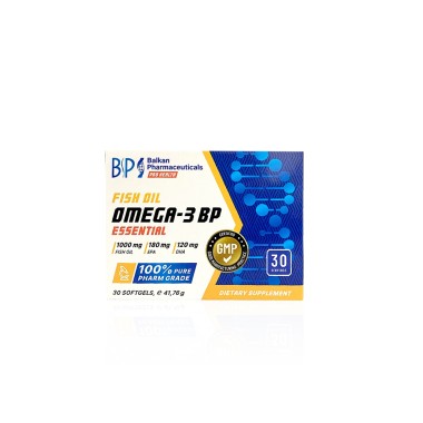 Omega-3 BP Essential 1000 мг Balkan Pharmaceuticals